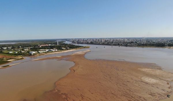 Preocupación de armadores fluviales por pronunciada baja del río Paraná