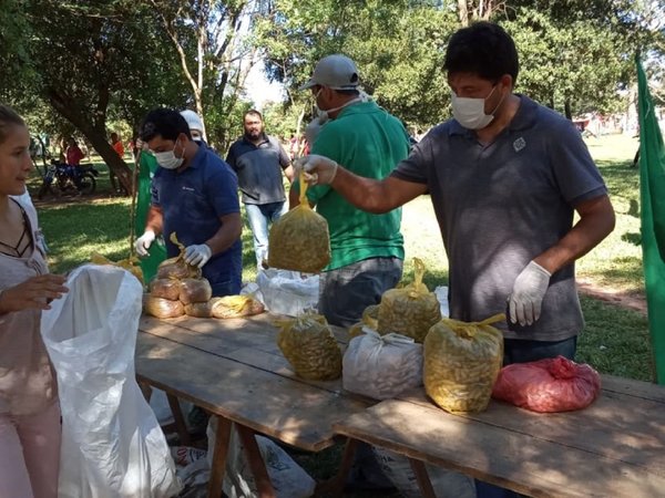 Covid-19: FNC dona 11.500 kilos de alimentos a familias afectadas