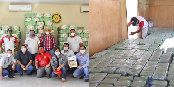 DONAN 5.000 KG DE HARINA AL CONSEJO DE DESARROLLO DEPARTAMENTAL DE ITAPÚA