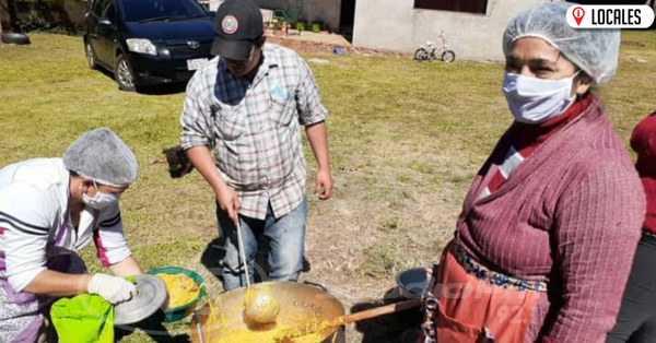 En Capitán Miranda: Familia ofreció plato de comida a personas vulnerables