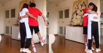 Joven promesa del Barcelona le hace caños hasta a su mamá