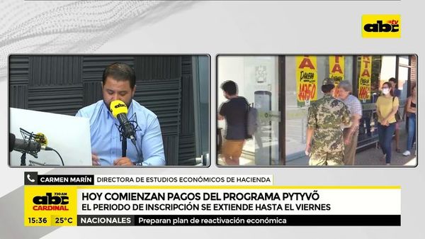 Hoy comienzan pagos del programa “Pytyvô” - ABC Noticias - ABC Color