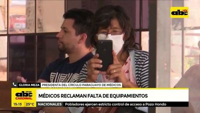 Médicos reclaman falta de equipamientos - ABC Noticias - ABC Color