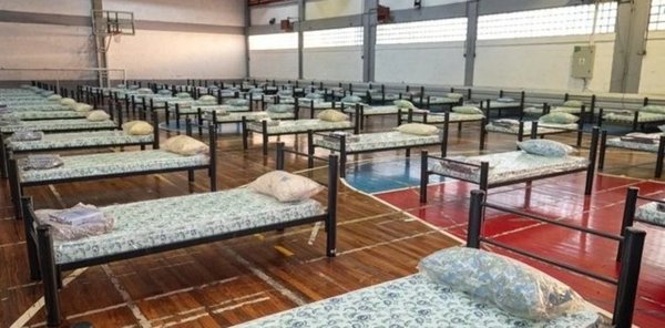 El estadio Mario Alberto Kempes, listo para recibir pacientes