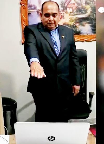 El suplente de Bajac juró vía “online” - Política - ABC Color
