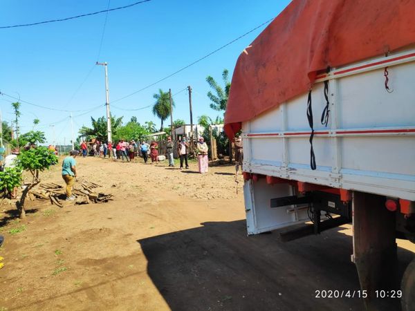 SEN asiste a damnificados por temporal en PJC