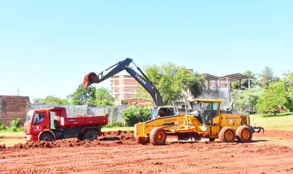 ENCARNACIÓN: RECORREN OBRAS EN SEDE DE IPS EFECTUADAS POR DIFERENTES INSTITUCIONES.