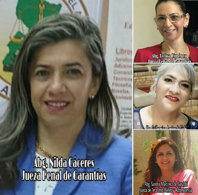 Confirman a juezas de Alto Paraná