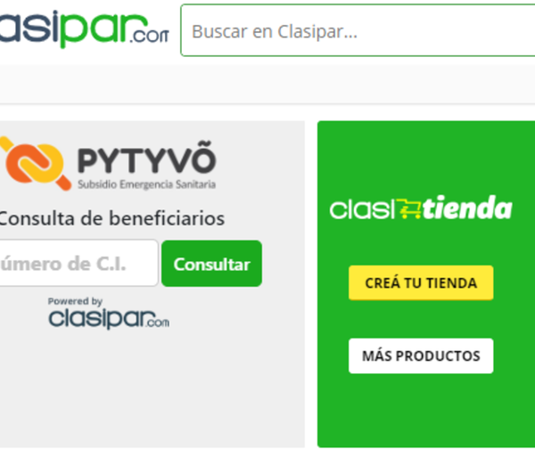 Colocás tu cédula y ya sabés si integrás la lista Pytyvô