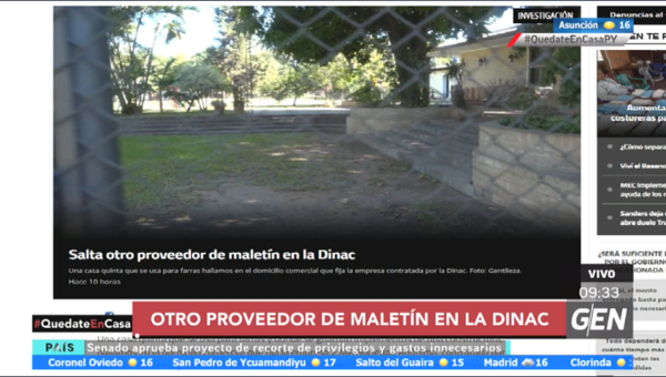 HOY / Joel Corvalán, sobre las empresas de maletín vinculadas a compras de la Dinac