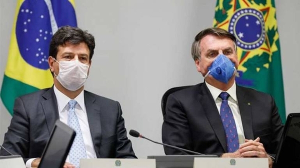 HOY / Bolsonaro destituye a su ministro de Salud en plena crisis del coronavirus