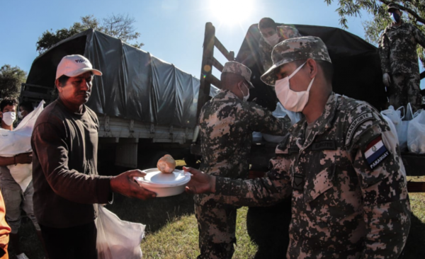 HOY / Distribución de almuerzo alcanza a familias carenciadas de Emboscada