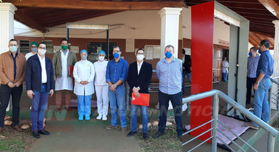 ENTREGAN MODERNO EQUIPO DE DESINFECCIÓN PARA LA USF DE CAPITÁN MIRANDA.
