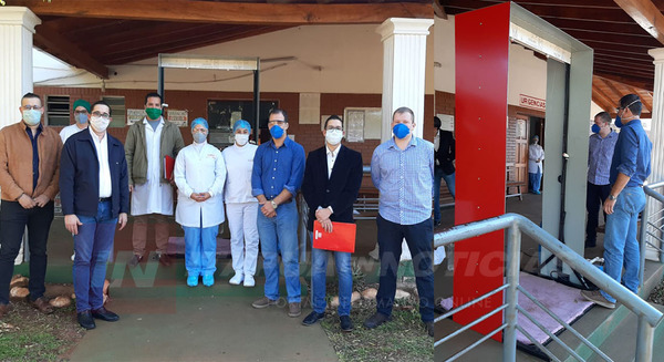 ENTREGAN MODERNO EQUIPO DE DESINFECCIÓN PARA LA USF DE CAPITÁN MIRANDA.