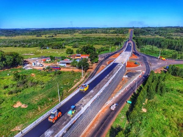 Construcción del viaducto de la Ruta PY03 en San Pedro está por concluir - Nacionales - ABC Color