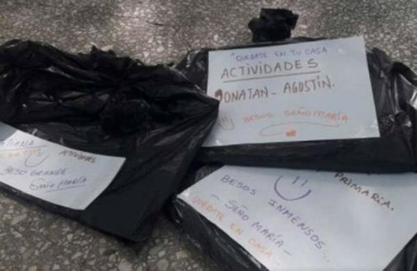 Profesora recorre más de 10 kilómetros para entregarle la tarea a sus alumnos sin internet - C9N