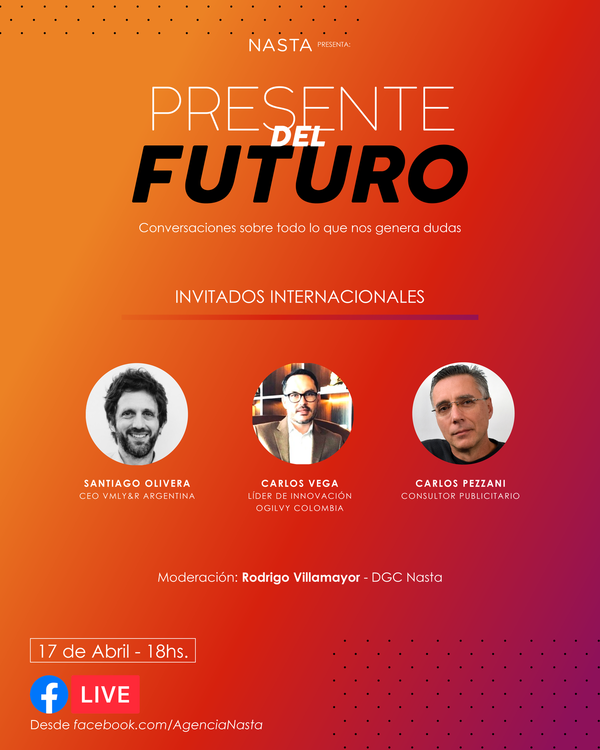 Nasta invita a conversar sobre el futuro de la industria publicitaria