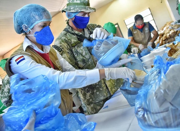 CONTINÚA LA ENTREGA DE ALIMENTOS A BARRIOS VULNERABLES