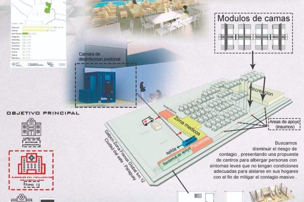 Estudiantes de arquitectura presentan proyecto para centros pre hospitalarios