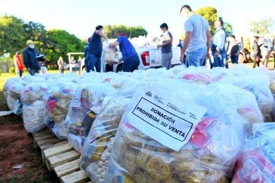 Itaipú ya entregó más de 120.000 kg de alimentos en Alto Paraná