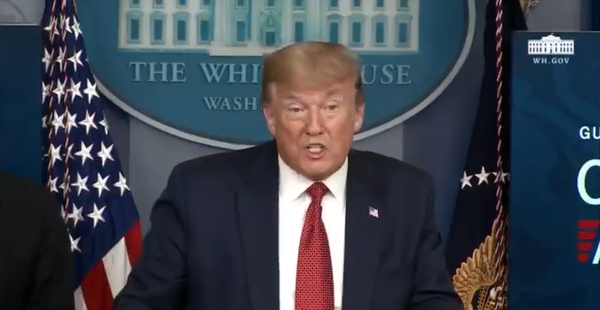 Trump presenta un plan que permitiría reanudar la actividad en EEUU a mediados de junio
