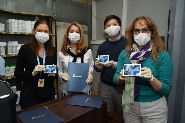 Sector privado donó 10.000 kits de detección del coronavirus