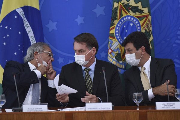 Brasil: nuevo ministro de Salud dice que cuidará la economía