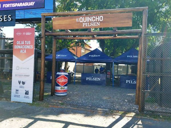 Cervepar habilita el Quincho Pilsen como centro de donaciones