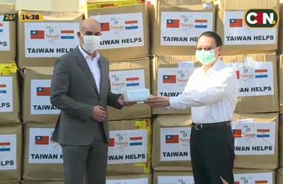 Reciben donación de la República de China Taiwán - C9N