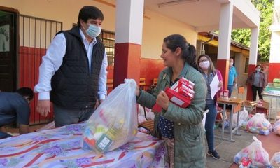Municipalidad de Franco sustituye el almuerzo escolar por kits de alimentos
