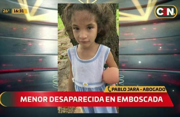 Buscan a niña de siete años desaparecida en Emboscada - C9N