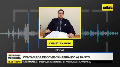Contagiada de COVID-19 habría ido al banco - ABC Noticias - ABC Color