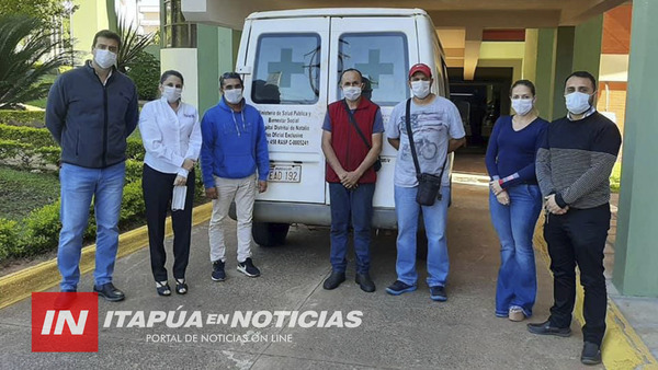 PONEN A FUNCIONAR AMBULANCIA DE NATALIO DESCOMPUESTA DESDE ABRIL 2016.
