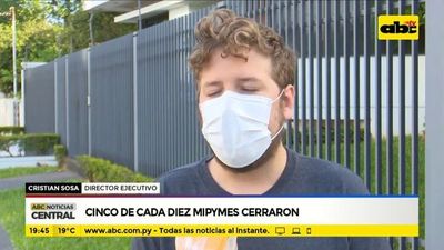 Cinco de cada diez mipymes cerraron según asociación de emprendedores. - ABC Noticias - ABC Color