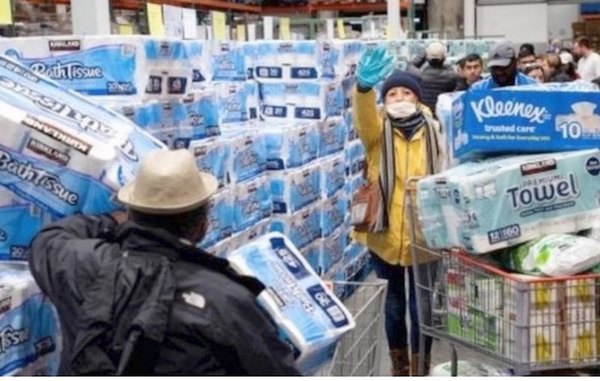 Compró toneladas de papel higiénico | Crónica