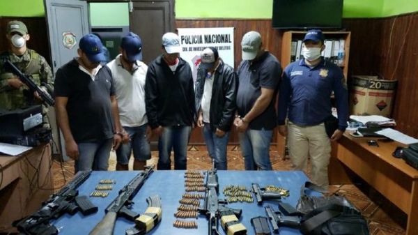 Caso Samura: Capturan a presuntos rescatistas con fusiles y pistolas
