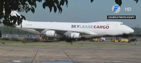 Llegaron insumos de China | Noticias Paraguay