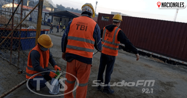 Tomar tereré está prohibido en obras públicas