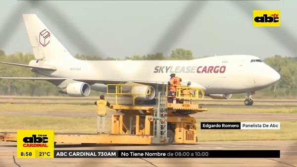 Llegó avión con insumos hospitalarios - ABC Noticias - ABC Color