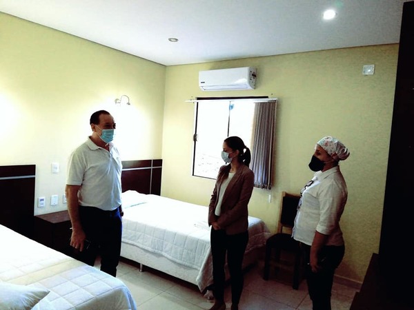 Acondicionan hotel para hospedar a personal de blanco | Noticias Paraguay