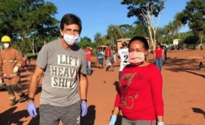 HOY / A falta de fútbol juegan un partido en nombre de la solidaridad