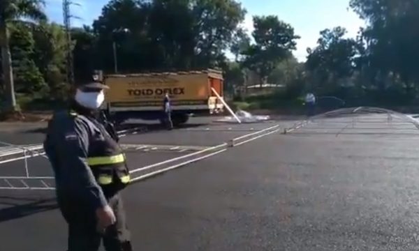 Montan puesto para testeo rápido en San Lorenzo | Noticias Paraguay