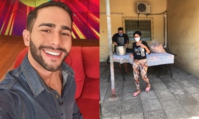 Mathias Crosa organiza “olla popular” para ayudar a los afectados por la cuarentena