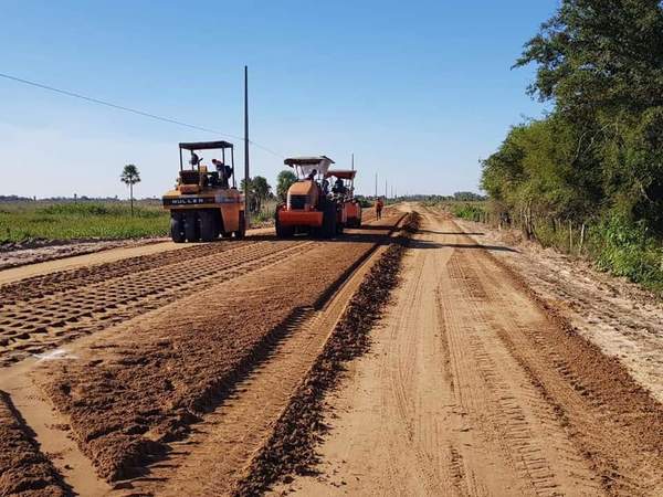 Tramo Pilar - Gral. Díaz presenta avance en obras - .::RADIO NACIONAL::.