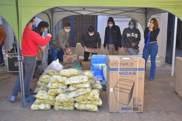 Rotundo éxito en maratón “Guairá Solidaria” ante crisis por COVID-19 - Nacionales - ABC Color