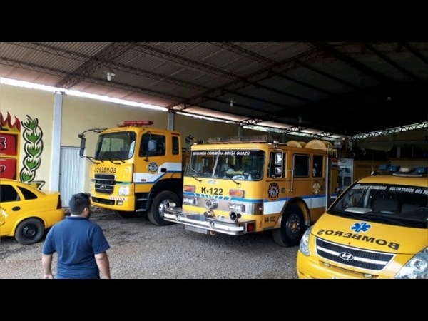 BOMBEROS DE MINGUA GUASÚ DEJARÁN DE OPERAR POR FALTA DE RECURSOS