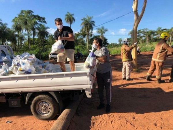 El cacique mayor dio cátedra de solidaridad