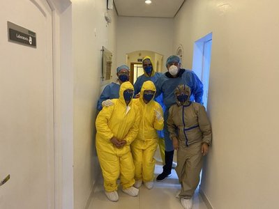 Presi de Sol le  declaró la guerra al coronavirus