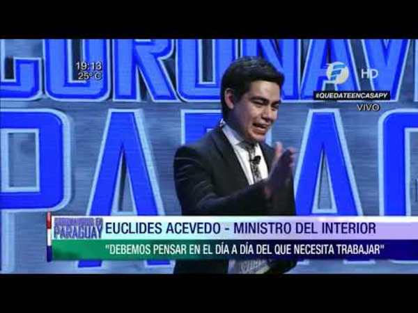 Euclides Acevedo estima 8 semanas más de cuarentena