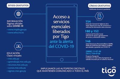 Tigo pone a disposición su red para garantizar acceso a clases virtuales